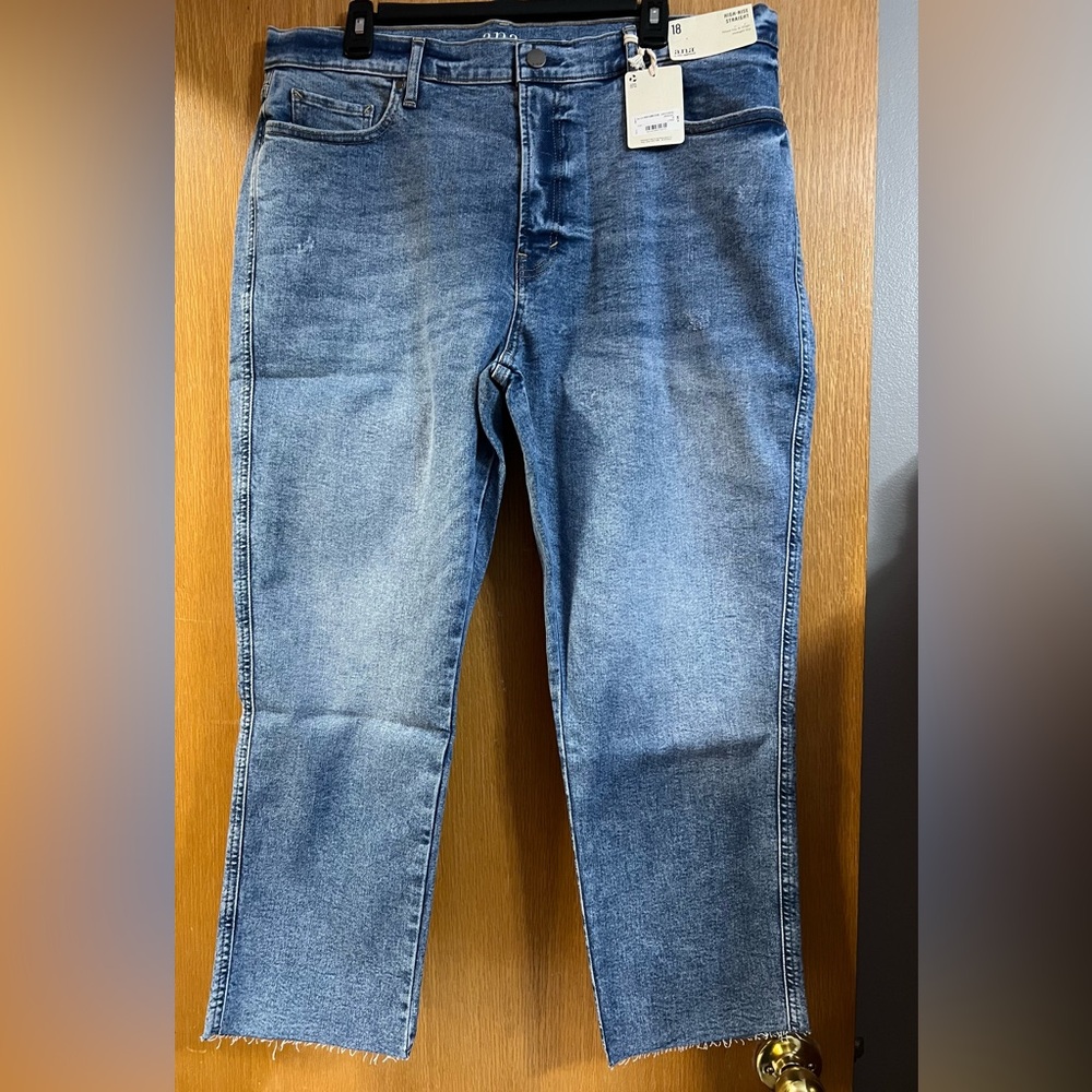 a.n.a Blue Denim Jeans NWT Sz 18